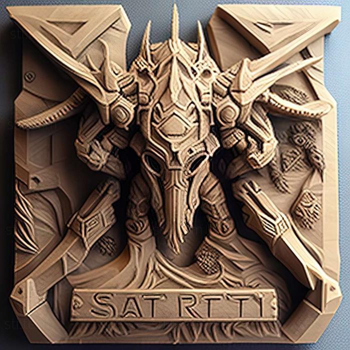3D model StarCraft game (STL)